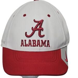 Alabama Crimson Tide Nike Legacy 91 Dri Fit Adjustable Hat White Red Bama